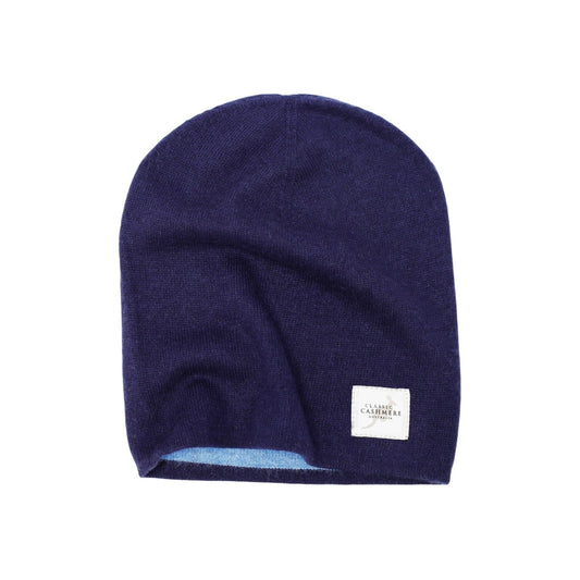 Navy Blue Cashmere Beanie – Soft, Stylish & Everyday Essential