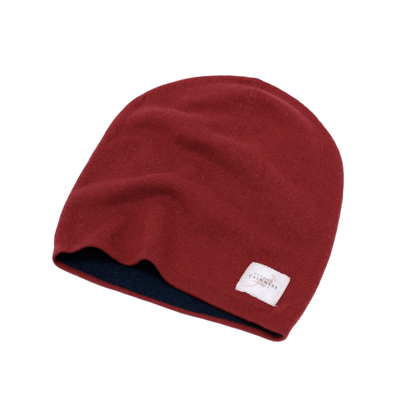 Kids Red Cashmere Beanie – Soft & Warm Winter Hat