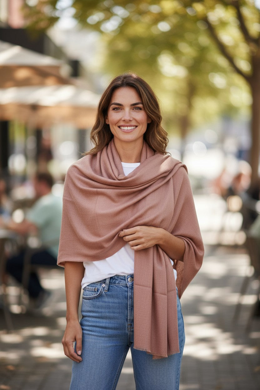 Classic Cashmere - Women Lightweight Shawl