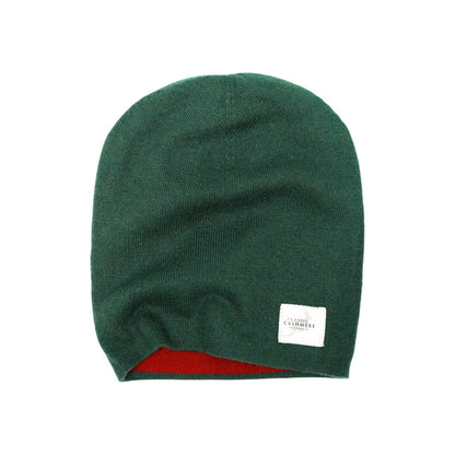 Bottle Green Cashmere Beanie – Soft, Stylish & Everyday Essential