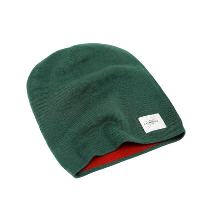 Bottle Green Cashmere Beanie – Soft, Stylish & Everyday Essential