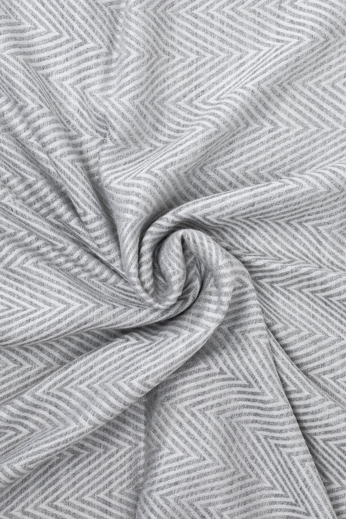 Chevron Chill Cashmere Shawl