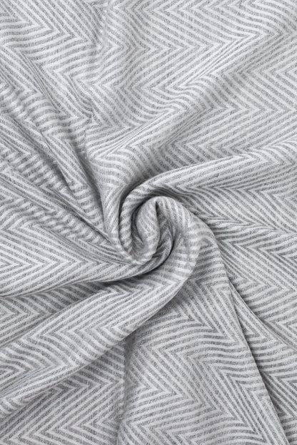 Chevron Chill Cashmere Shawl