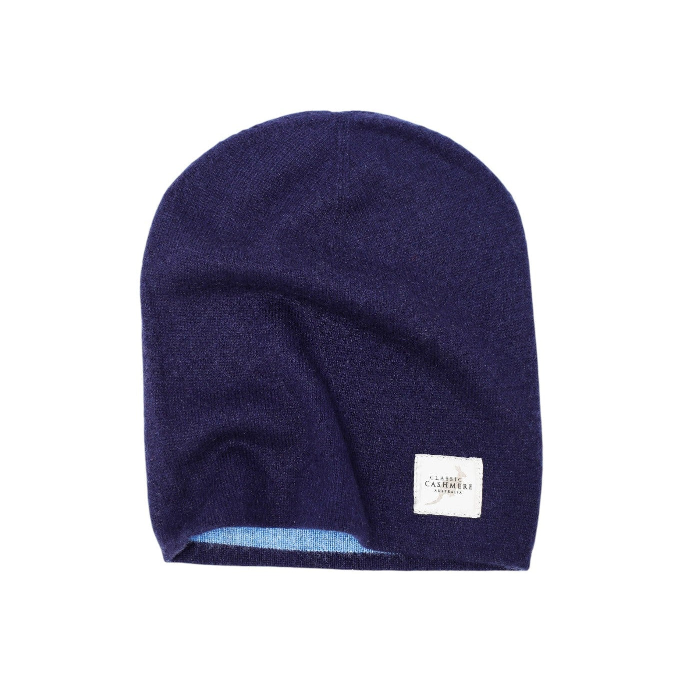 Navy Blue Cashmere Beanie – Soft, Stylish & Everyday Essential