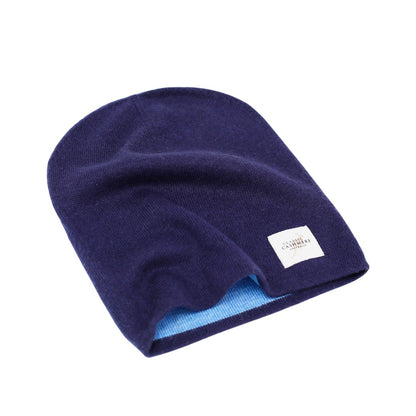 Navy Blue Cashmere Beanie – Soft, Stylish & Everyday Essential