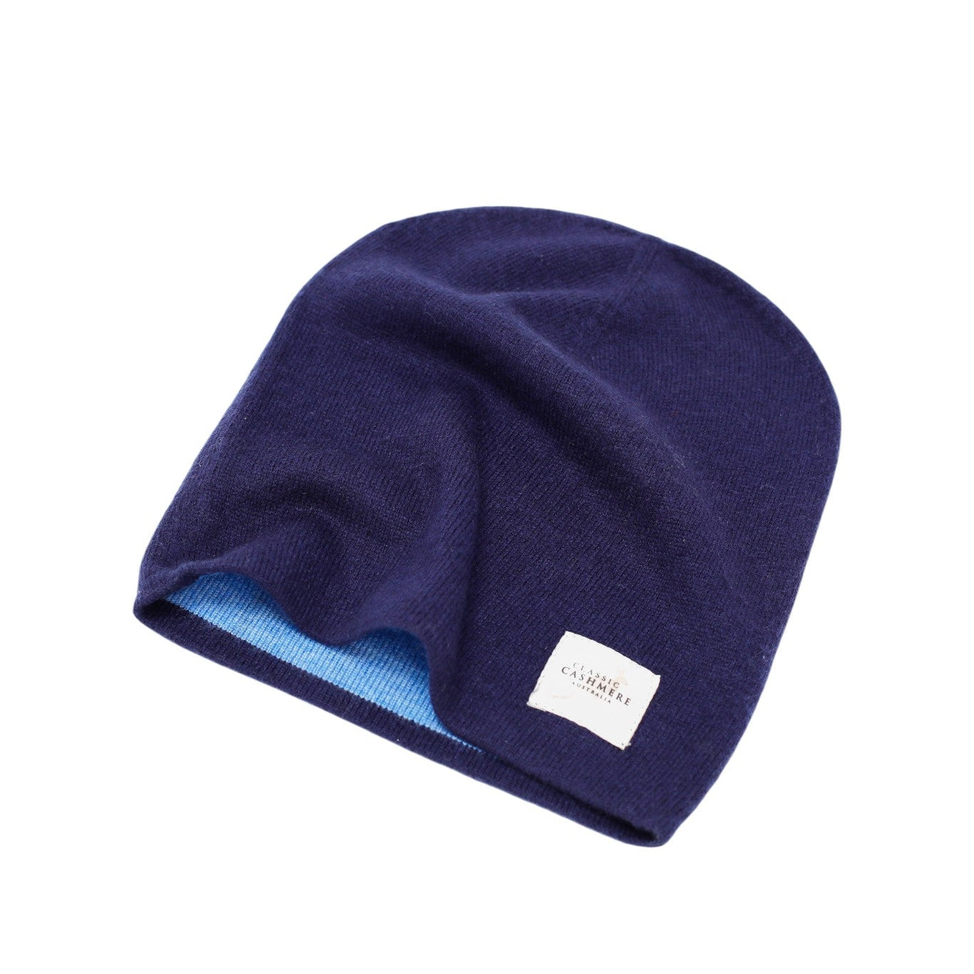 Navy Blue Cashmere Beanie – Soft, Stylish & Everyday Essential