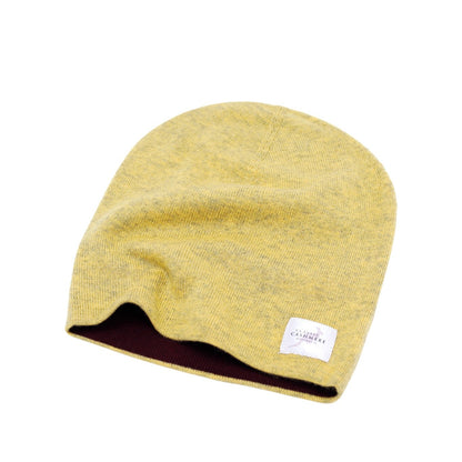 Mustard Yellow Cashmere Beanie – Soft, Stylish & Everyday Essential