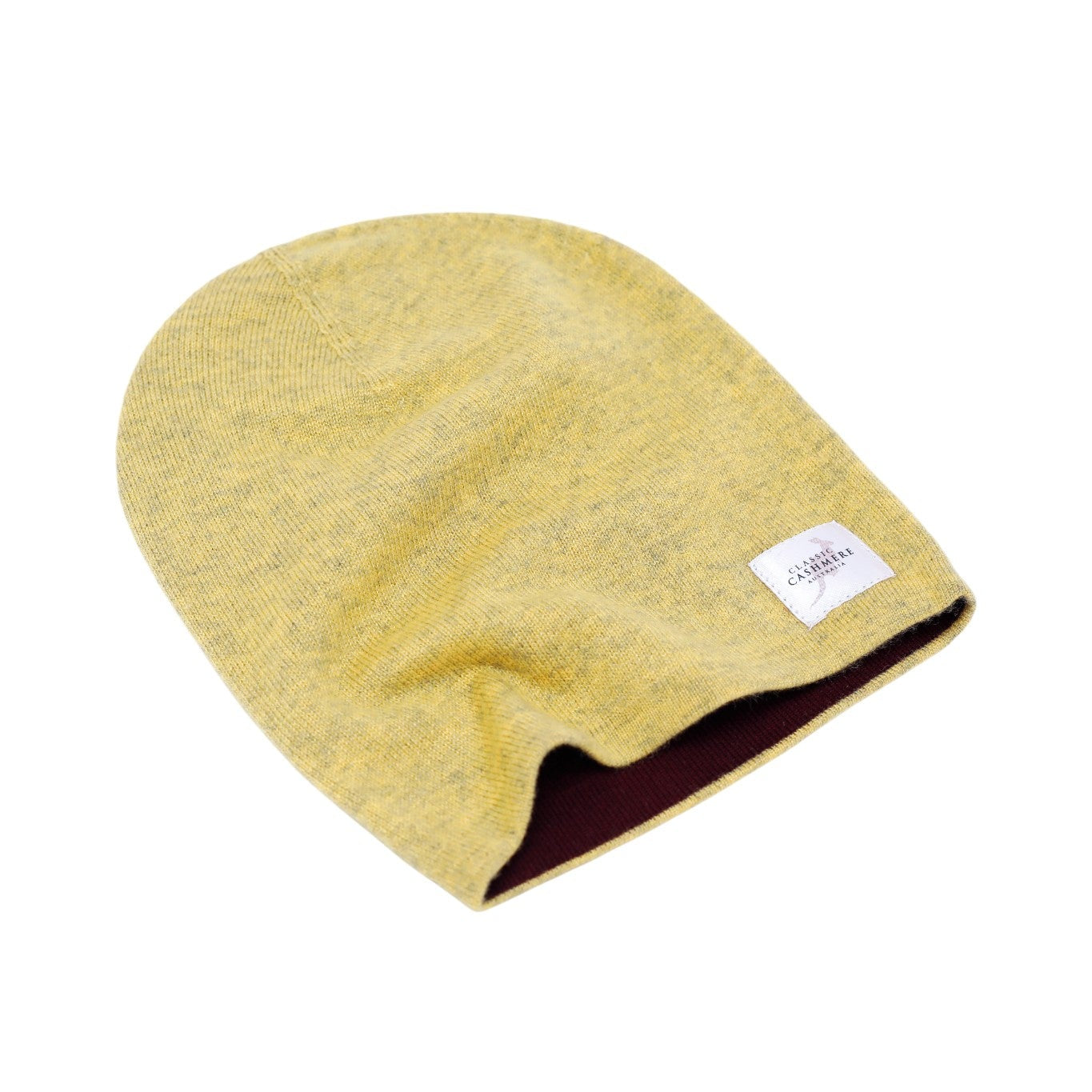 Mustard Yellow Cashmere Beanie – Soft, Stylish & Everyday Essential