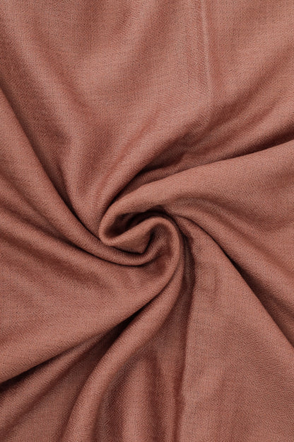 Women’s Earthy Brown Cashmere Scarf – 100% Pure & Luxuriously Soft