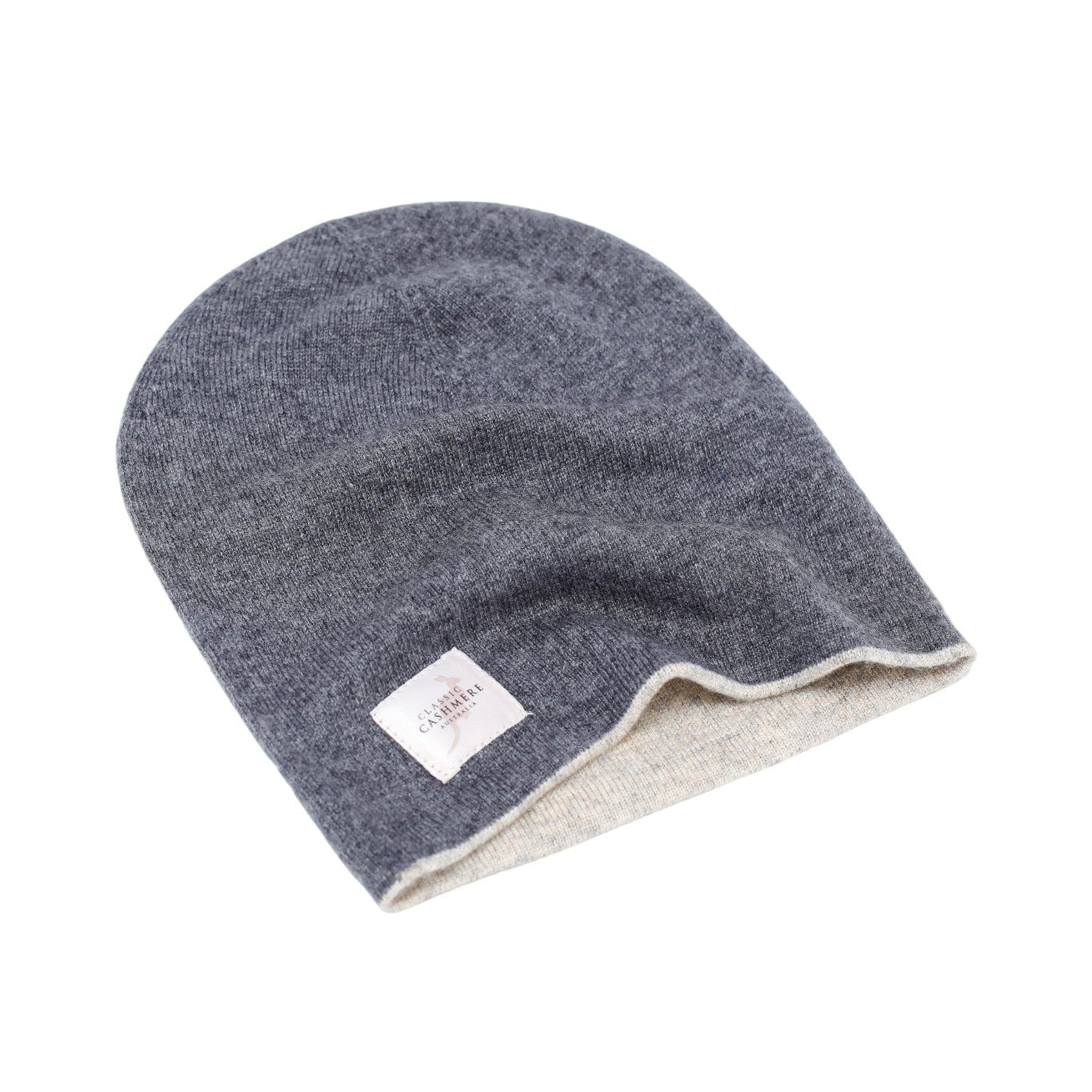 Charcoal Cashmere Beanie – Soft, Stylish & Everyday Essential