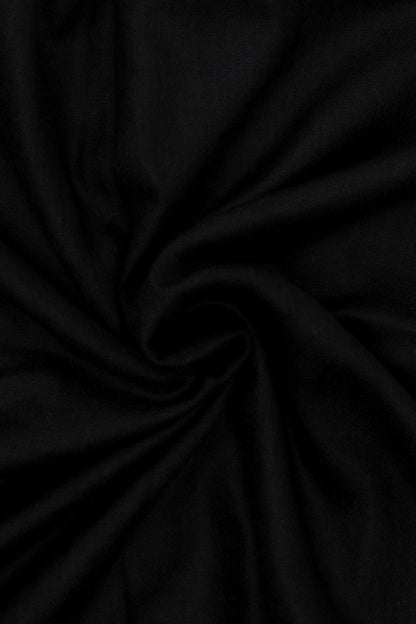 Men’s Black Cashmere Scarf – 100% Pure & Luxuriously Soft