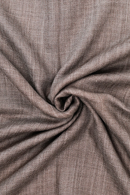 Women’s Chambray Rustic Coffee Cashmere Scarf – 100% Pure & Luxuriously Soft