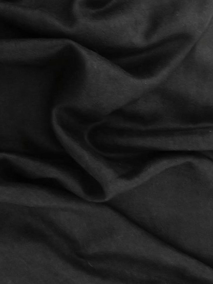 Men’s Black Cashmere Scarf – 100% Pure & Luxuriously Soft