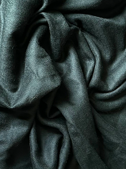 Women’s Dark Emerald Green Cashmere Scarf – 100% Pure & Luxuriously Soft