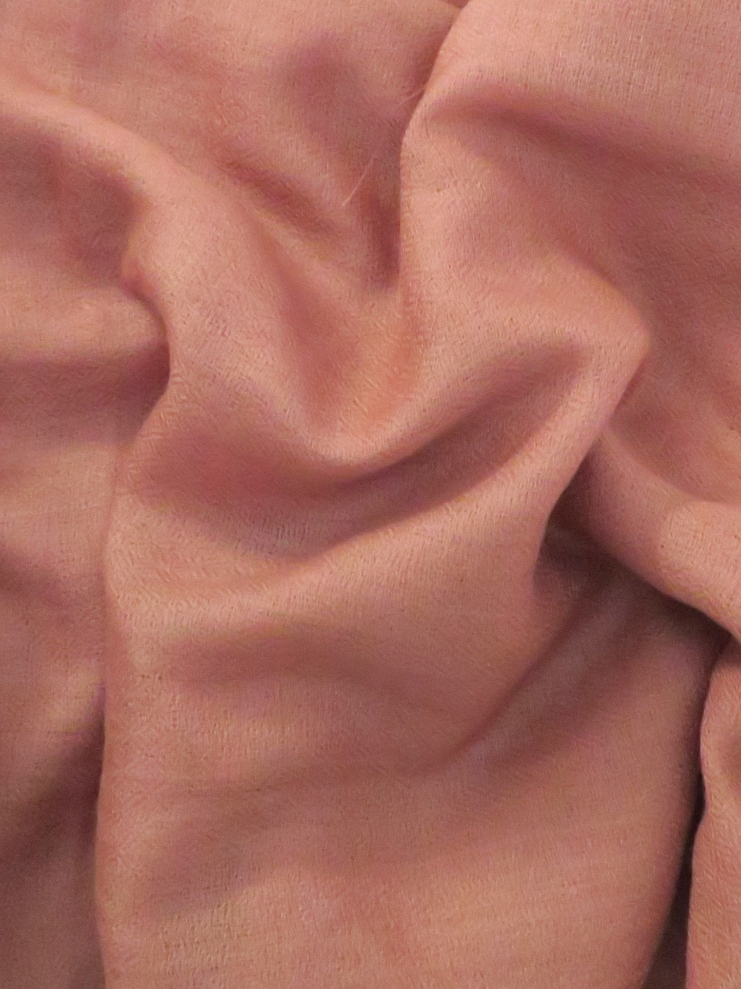 Earthy Brown Pure Cashmere Lightweight  Shawl