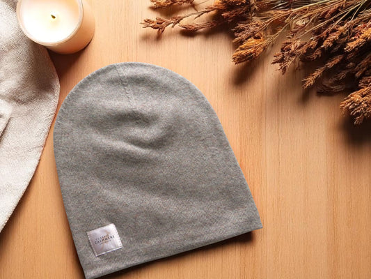 Mulish Grey Cashmere Beanie – Soft, Stylish & Everyday Essential