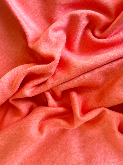 Women’s Peach Cashmere Scarf – 100% Pure & Luxuriously Soft