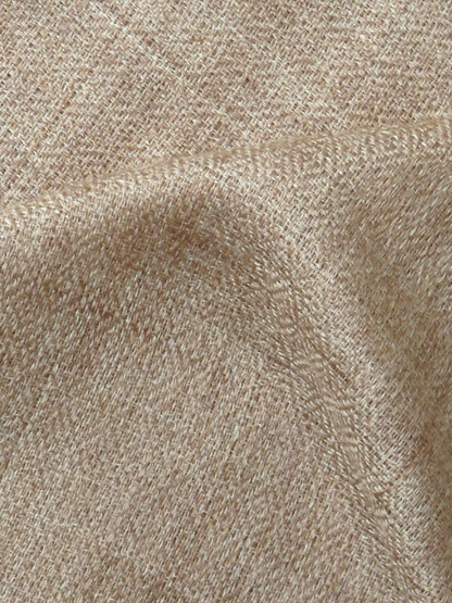 Women’s Tan Cashmere Scarf – 100% Pure & Luxuriously Soft